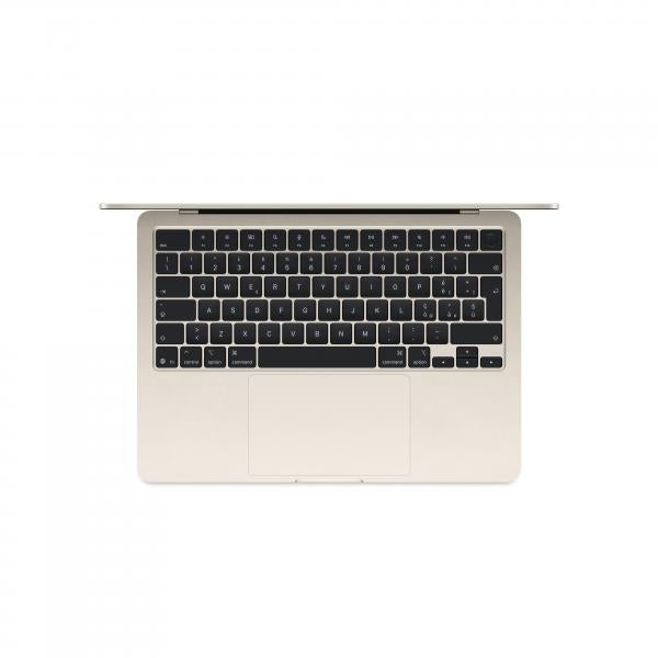 APPLE 13-INCH MACBOOK AIR APPLE M4 CHIP WITH 10-CORE CPU AND 8-CORE GPU 16GB 256GB SSD STARLIGHT