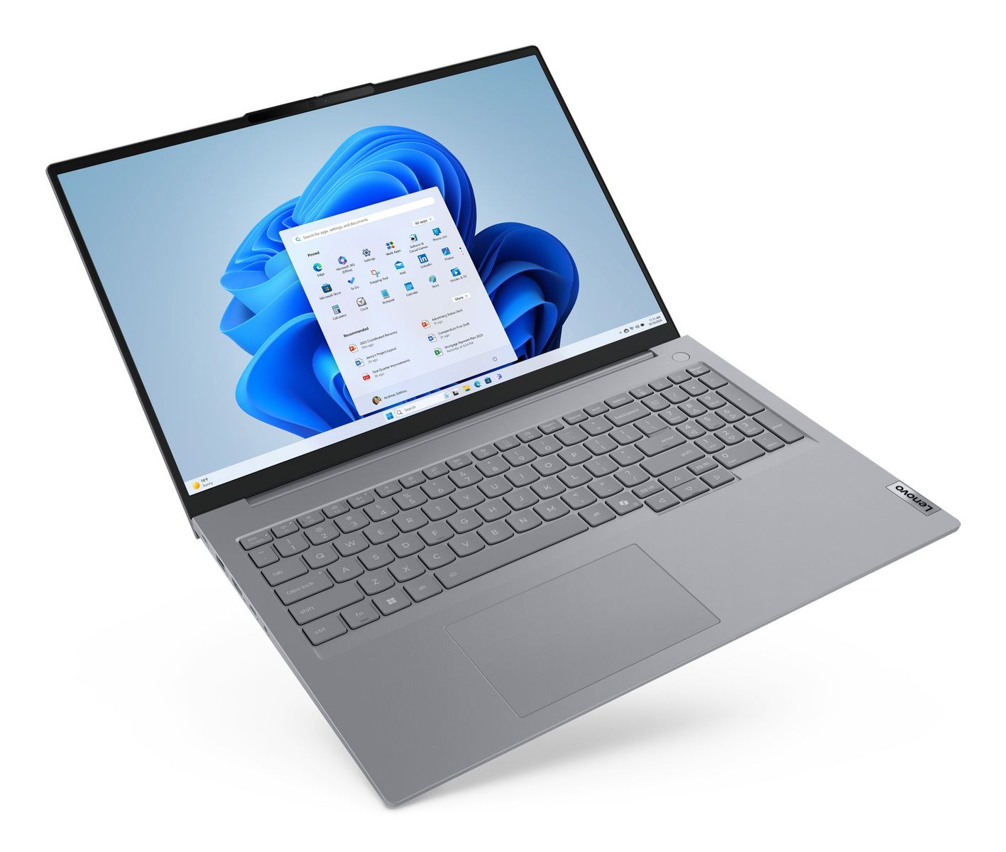 Lenovo ThinkBook 16 Intel Core Ultra 7 255H Computer portatile 40,6 cm (16") WUXGA 32 GB DDR5-SDRAM 1 TB SSD Wi-Fi 6E (802.11ax) Windows 11 Pro Italiano Grigio