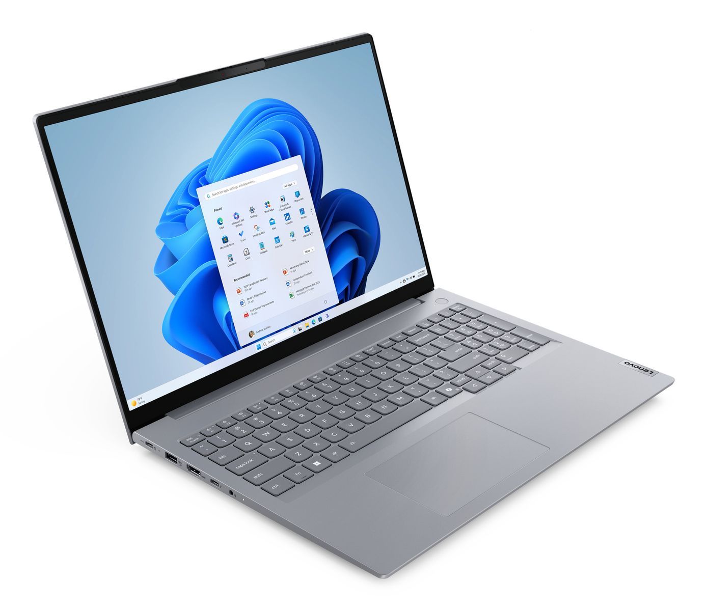 Lenovo ThinkBook 16 Intel Core Ultra 7 255H Computer portatile 40,6 cm (16") WUXGA 32 GB DDR5-SDRAM 1 TB SSD Wi-Fi 6E (802.11ax) Windows 11 Pro Italiano Grigio