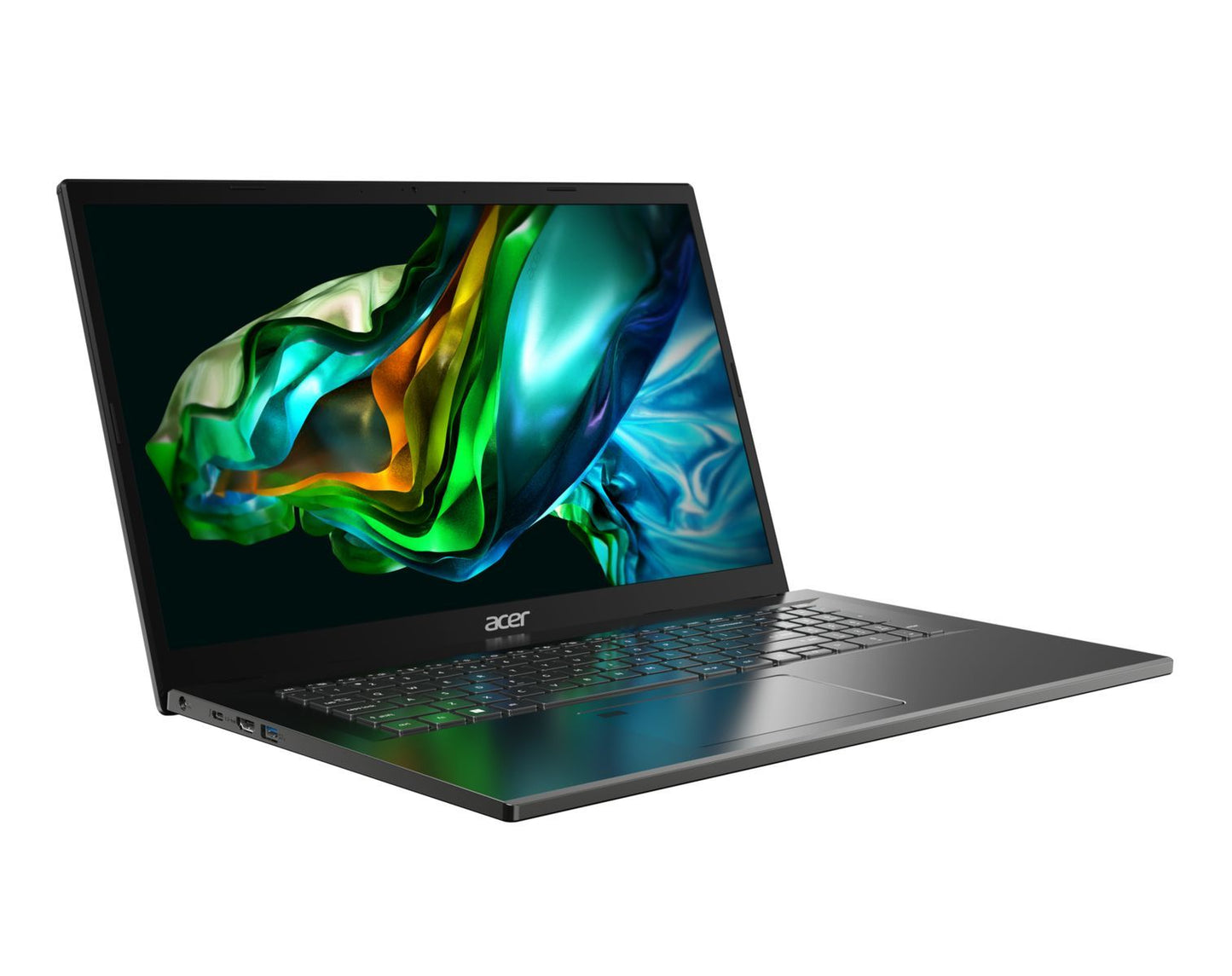 Acer Aspire 5 A517-58M-77HZ Intel Core i7 i7-1355U Computer portatile 43,9 cm (17.3") Full HD 16 GB LPDDR5-SDRAM 512 GB SSD Wi-Fi 6 (802.11ax) Windows 11 Home Italiano Nero