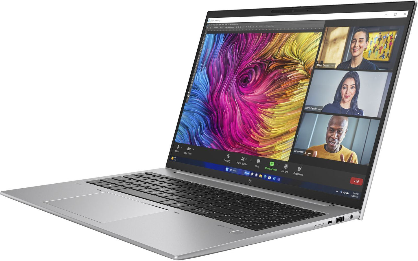 HP ZBook Firefly G11 Intel Core Ultra 7 155H Workstation mobile 40,6 cm (16") WUXGA 32 GB DDR5-SDRAM 1 TB SSD NVIDIA RTX A500 Wi-Fi 6E (802.11ax) Windows 11 Pro Argento