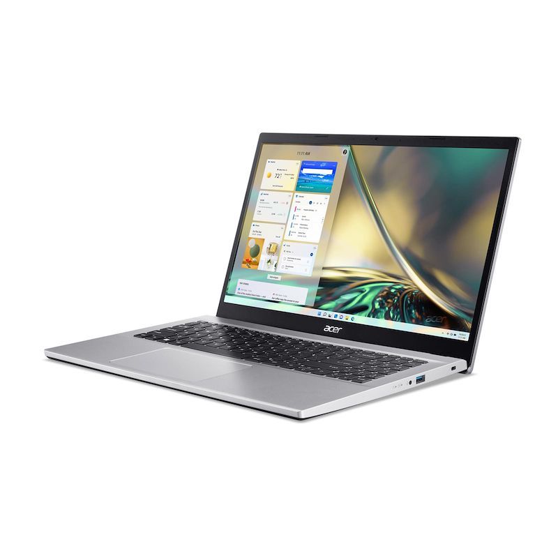 Acer Aspire 3 A315-59-73HT Intel Core i7 i7-1255U Computer portatile 39,6 cm (15.6") Full HD 32 GB DDR4-SDRAM 1,02 TB SSD Wi-Fi 6 (802.11ax) Windows 11 Home Argento