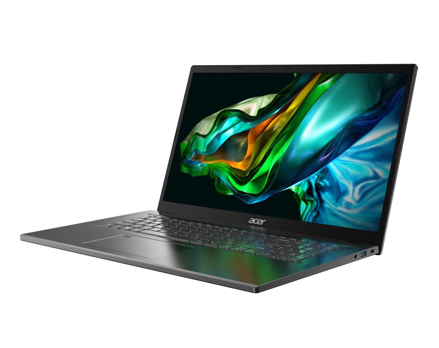 Acer Aspire 5 A517-58M-515B Intel Core i5 i5-1335U Computer portatile 43,9 cm (17.3") Full HD 16 GB DDR5-SDRAM 512 GB SSD Wi-Fi 6E (802.11ax) Windows 11 Home Italiano Nero