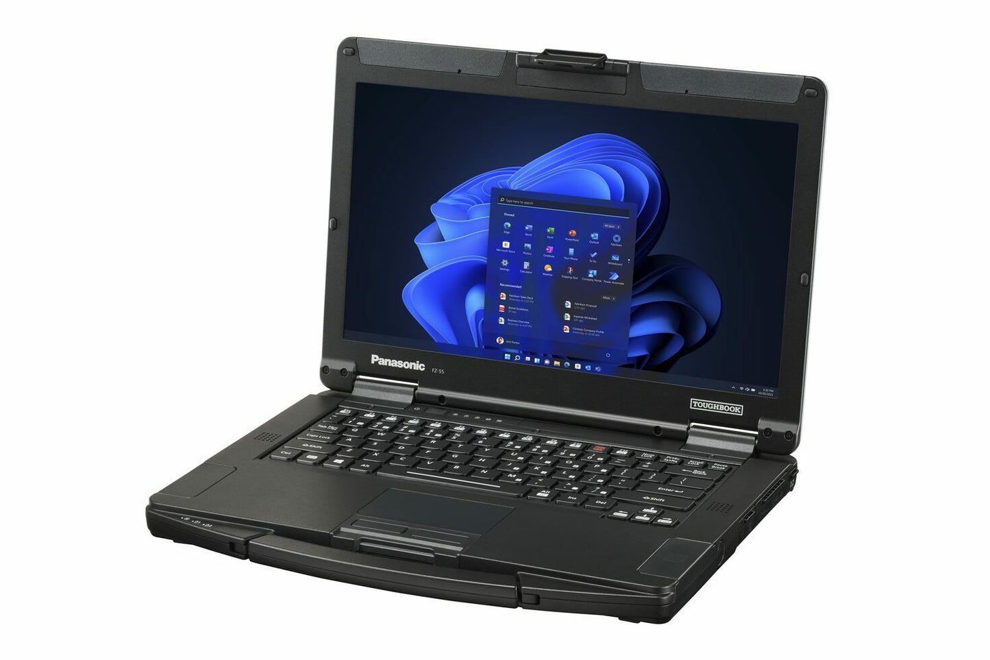 Panasonic Toughbook 55 MK3 Intel Core i5 i5-1345U Computer portatile 35,6 cm (14") 16 GB DDR4-SDRAM 512 GB SSD Wi-Fi 6E (802.11ax) Windows 11 Pro Nero