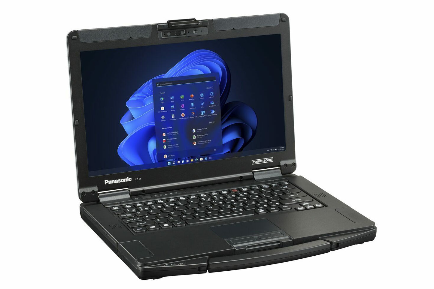 Panasonic Toughbook 55 MK3 Intel Core i5 i5-1345U Computer portatile 35,6 cm (14") 16 GB DDR4-SDRAM 512 GB SSD Wi-Fi 6E (802.11ax) Windows 11 Pro Nero