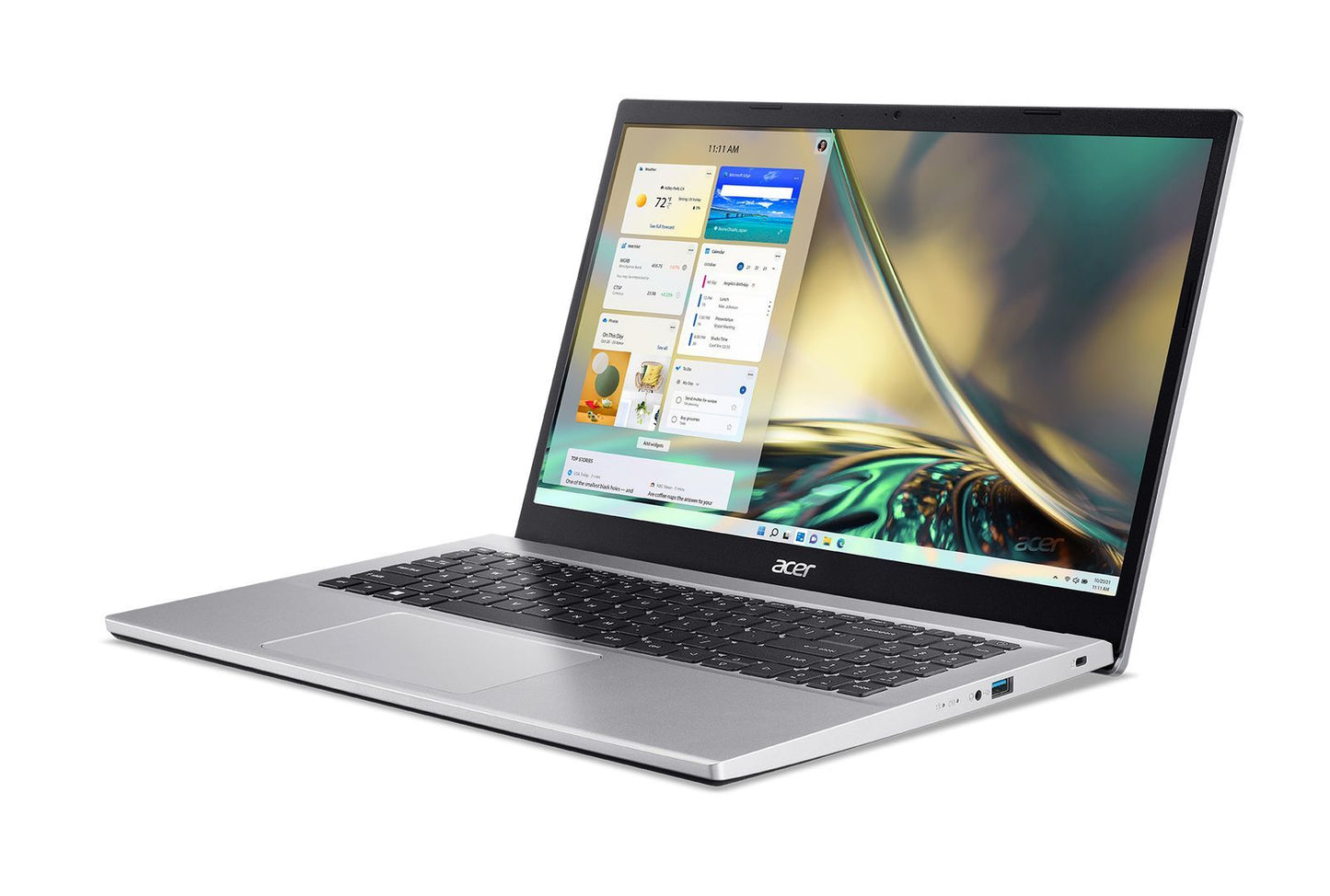 Acer Aspire 3 A315-59-587R Intel Core i5 i5-1235U Computer portatile 39,6 cm (15.6") HD 16 GB DDR4-SDRAM 1 TB SSD Wi-Fi 6 (802.11ax) Windows 11 Home Italiano Argento