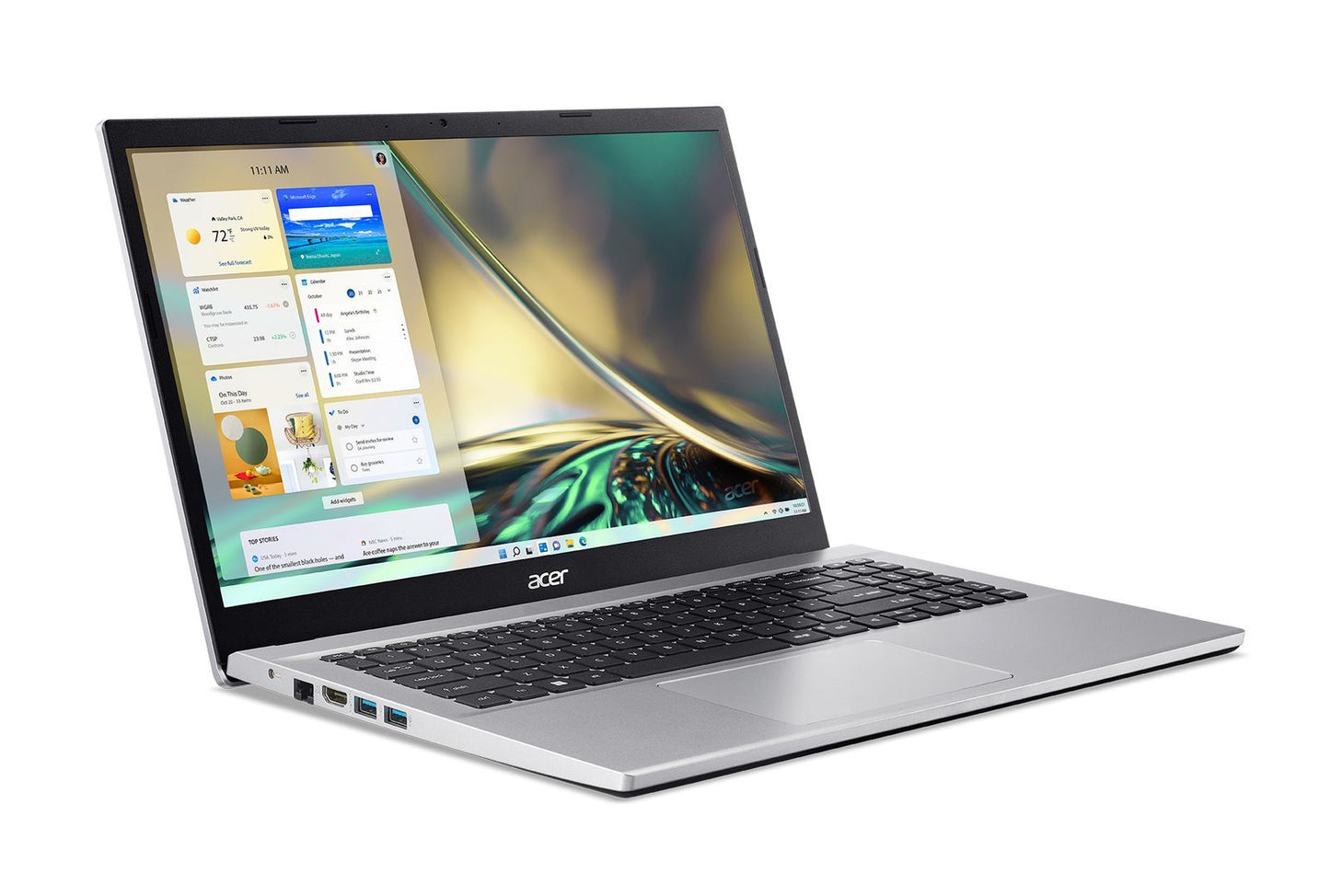 Acer Aspire 3 A315-59-587R Intel Core i5 i5-1235U Computer portatile 39,6 cm (15.6") HD 16 GB DDR4-SDRAM 1 TB SSD Wi-Fi 6 (802.11ax) Windows 11 Home Italiano Argento