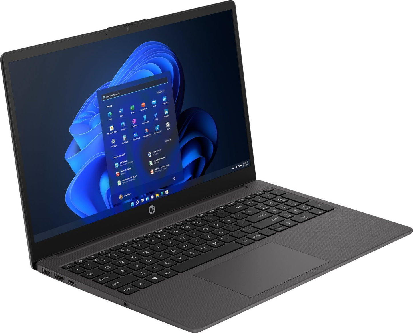 HP 250 G10 Intel Core i5 i5-1334U Computer portatile 39,6 cm (15.6") Full HD 16 GB DDR4-SDRAM 512 GB SSD Wi-Fi 6 (802.11ax) Windows 11 Pro Nero, Argento