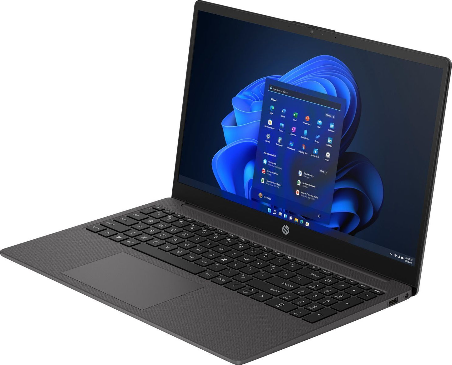 HP 250 G10 Intel Core i5 i5-1334U Computer portatile 39,6 cm (15.6") Full HD 16 GB DDR4-SDRAM 512 GB SSD Wi-Fi 6 (802.11ax) Windows 11 Pro Nero, Argento