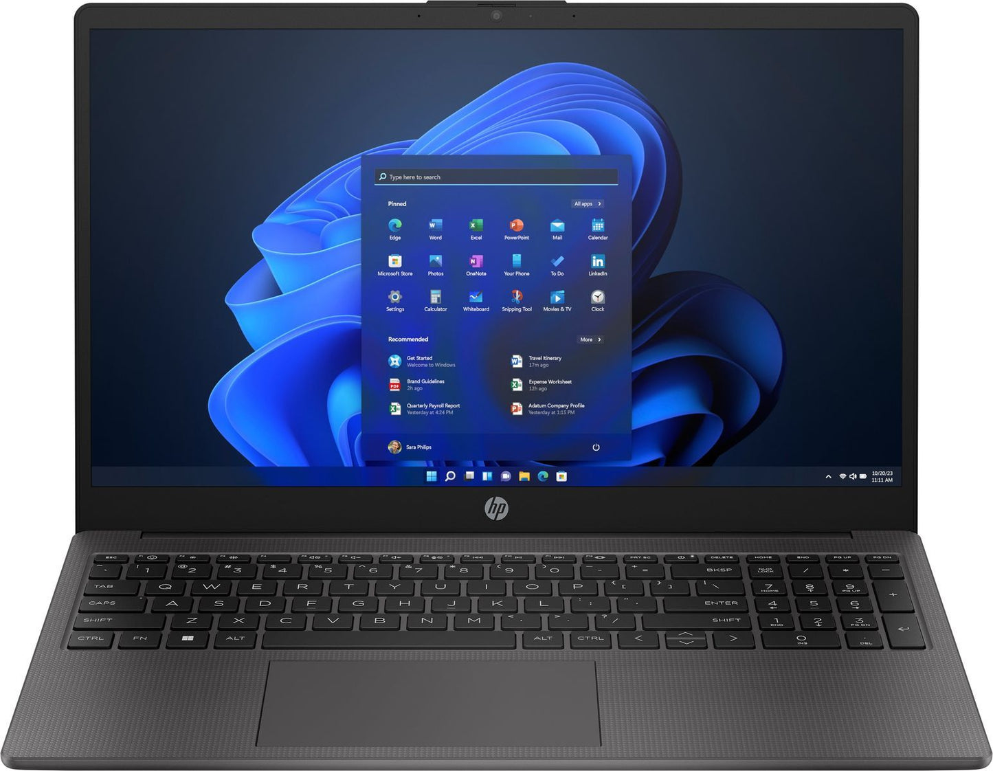 HP 250 G10 Intel Core i5 i5-1334U Computer portatile 39,6 cm (15.6") Full HD 16 GB DDR4-SDRAM 512 GB SSD Wi-Fi 6 (802.11ax) Windows 11 Pro Nero, Argento