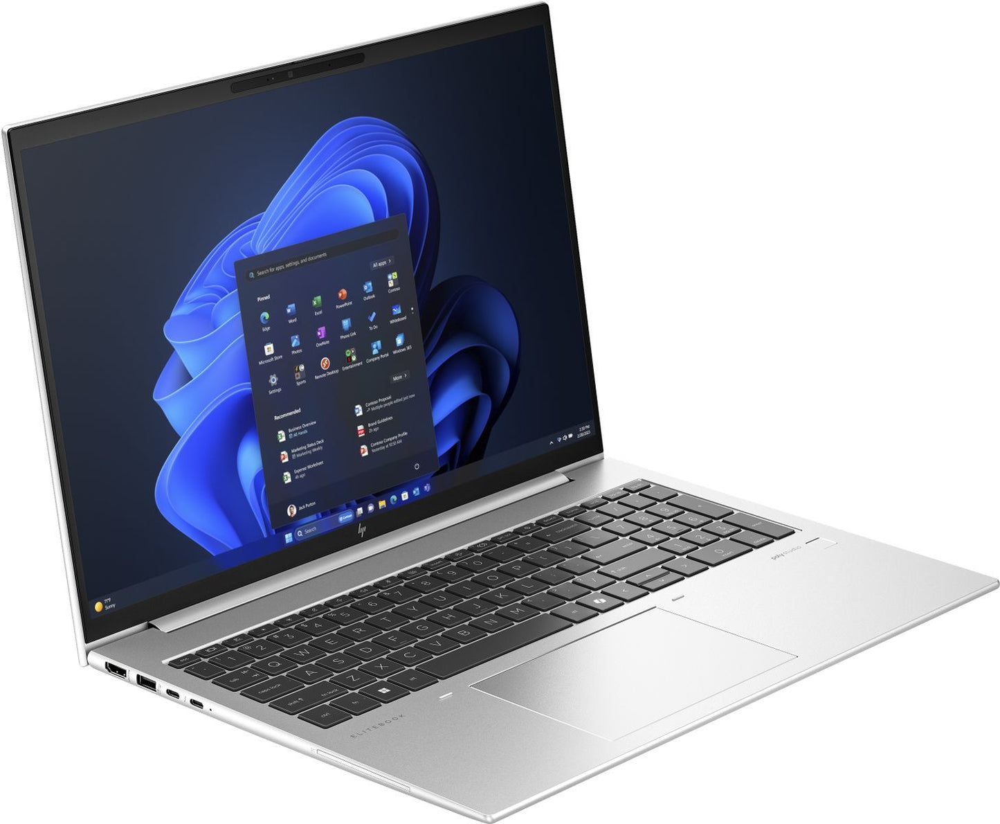 HP EliteBook 860 G11 Intel Core Ultra 5 125H Computer portatile 40,6 cm (16") WUXGA 16 GB DDR5-SDRAM 1 TB SSD Wi-Fi 6E (802.11ax) Windows 11 Pro Argento