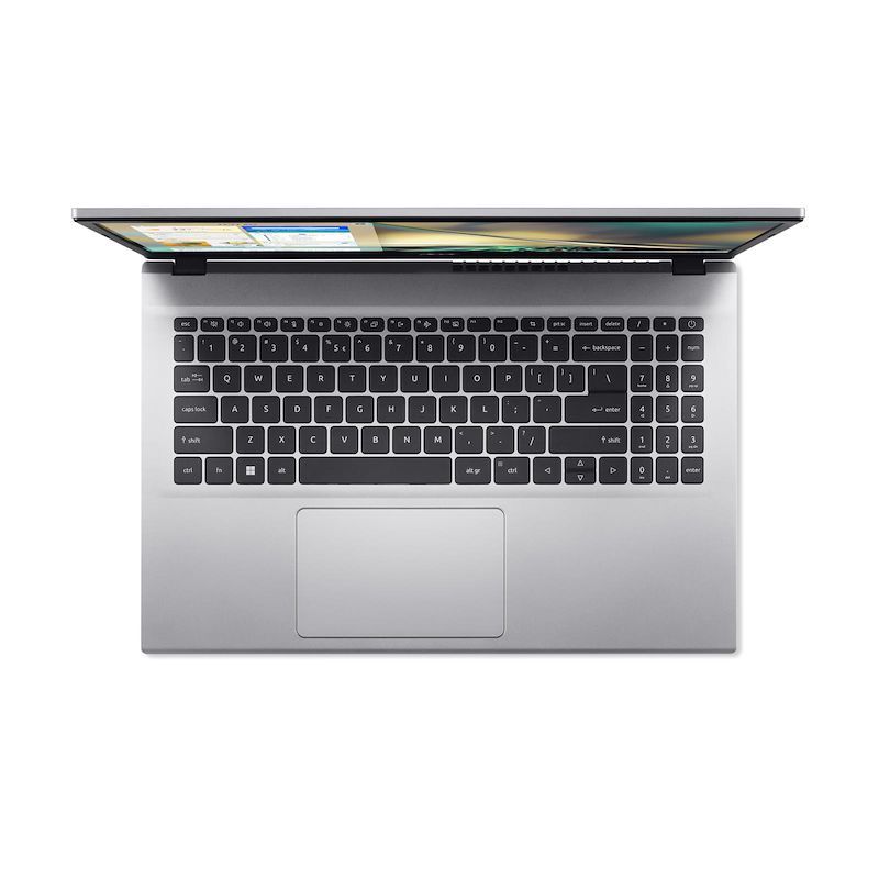 Acer Aspire 3 A315-59-77J2 Intel Core i7 i7-1255U Computer portatile 39,6 cm (15.6") Full HD 16 GB DDR4-SDRAM 512 GB SSD Wi-Fi 6 (802.11ax) Windows 11 Home Argento