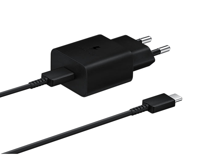 SAMSUNG CHARGER 15W USB-C TO C BLACK 1M EP-T1510XBEGEU