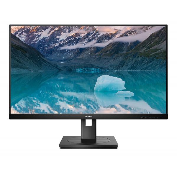 PHILIPS MONITOR 23,8 WLED VA 16:9 FHD 4MS, VGA/DVI/DP/HDMI, HUB USB, PIVOT, MULTIMEDIALE