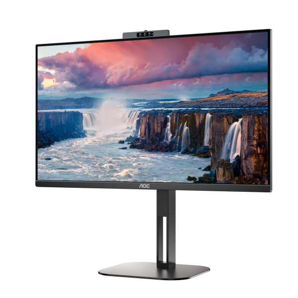 AOC MONITOR 23,8 LED IPS FHD 16:9 4MS 300 CDM, PIVOT, USB-C DOCK, WEBCAM, DP/HDMI, MULTIMEDIALE