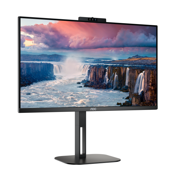 AOC MONITOR 23,8 LED IPS FHD 16:9 4MS 300 CDM, PIVOT, USB-C DOCK, WEBCAM, DP/HDMI, MULTIMEDIALE