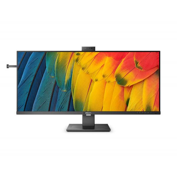 PHILIPS MONITOR 40 WLED VA 21:9 UWQHD 4MS, DP/HDMI, USB-C DOCKING, WEBCAM, REG ALTEZZA, MULTIMEDIAL