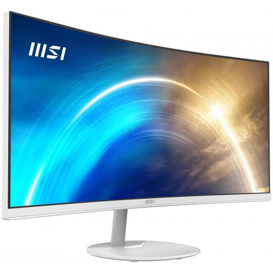 MSI MONITOR CURVO 34 LED VA 21:9 QHD, 1500R, 1MS 60hz, DP/HDMI, MULTIMEDIALE, BIANCO