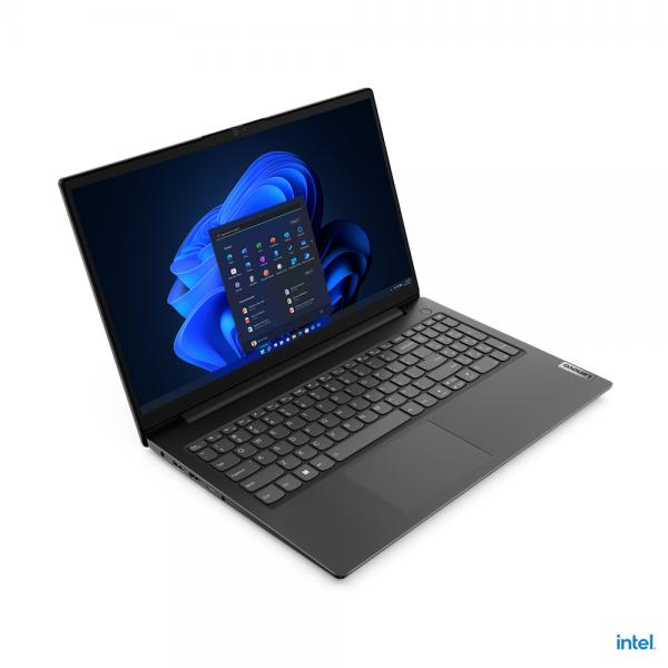 Lenovo V 15 G3 IAP Computer portatile 39,6 cm (15.6") Full HD Intel Core i5 i5-1235U 8 GB DDR4-SDRAM 256 GB SSD Wi-Fi 5 (802.11ac) Windows 11 Pro Nero