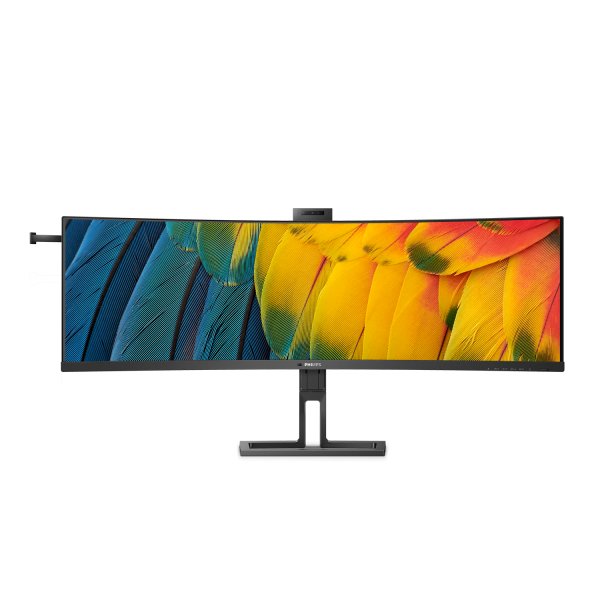 PHILIPS MONITOR CURVO 45 WLED VA 32:9 5120x1440 4MS, DP/HDMI, USB-C DOCKING, WEBCAM, REG ALTEZZA, MU