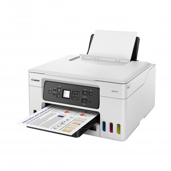 CANON STAMP. INK A4 COLORE, MAXIFY GX3050, 24PPM, FRONTE/RETRO, USB/LAN/WIFI