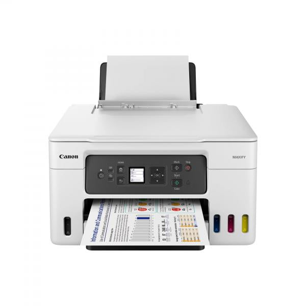 CANON STAMP. INK A4 COLORE, MAXIFY GX3050, 24PPM, FRONTE/RETRO, USB/LAN/WIFI