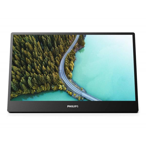 PHILIPS MONITOR PORTATILE 15,6 LED IPS 16:9 FHD 5MS 250 CDM, REGOLABILE, USB-C