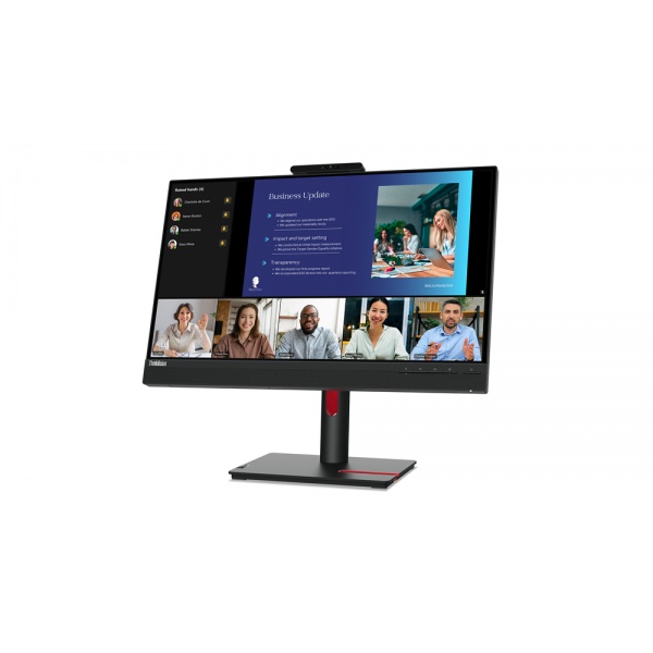 LENOVO MONITOR 23,8 LED IPS 16:9 FHD 4MS 250 CDM, PIVOT, VGA/DP/HDMI, WEBCAM, MULTIMEDIALE, T24V-30