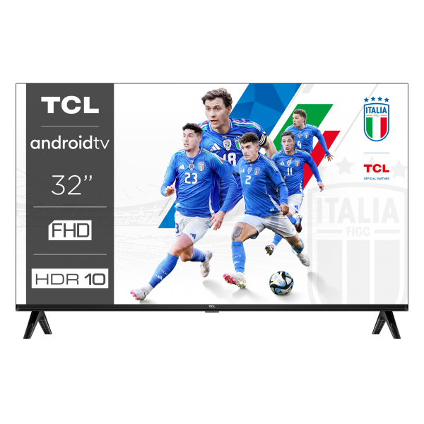 TCL SMART TV 32" LED FULL HD ANDROID e HOTEL TV NERO