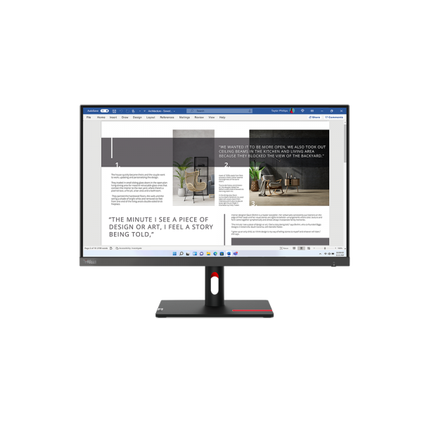 LENOVO MONITOR 27 LED IPS 16:9 FHD 6MS 300 CDM, VGA/HDMI, S27I-30