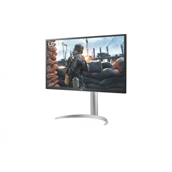 LG MONITOR 27 LED 16:9 3840x2160, HDR10, 5MS 300 CDM, PIVOT, USB-C DOCK, DP/HDMI