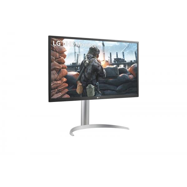 LG MONITOR 27 LED 16:9 3840x2160, HDR10, 5MS 300 CDM, PIVOT, USB-C DOCK, DP/HDMI