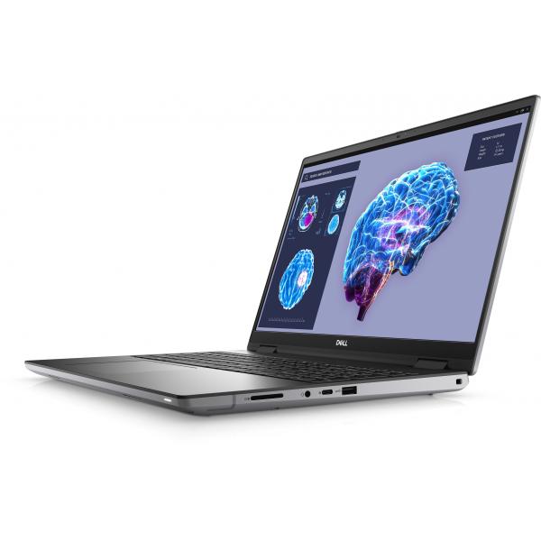 DELL Precision 7680 Intel Core i7 i7-13850HX Workstation mobile 40,6 cm (16") Full HD+ 32 GB DDR5-SDRAM 1 TB SSD NVIDIA RTX 3500 Ada Wi-Fi 6E (802.11ax) Windows 11 Pro Grigio