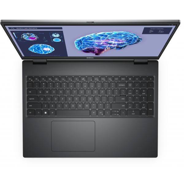 DELL Precision 7680 Intel Core i7 i7-13850HX Workstation mobile 40,6 cm (16") Full HD+ 32 GB DDR5-SDRAM 1 TB SSD NVIDIA RTX 3500 Ada Wi-Fi 6E (802.11ax) Windows 11 Pro Grigio