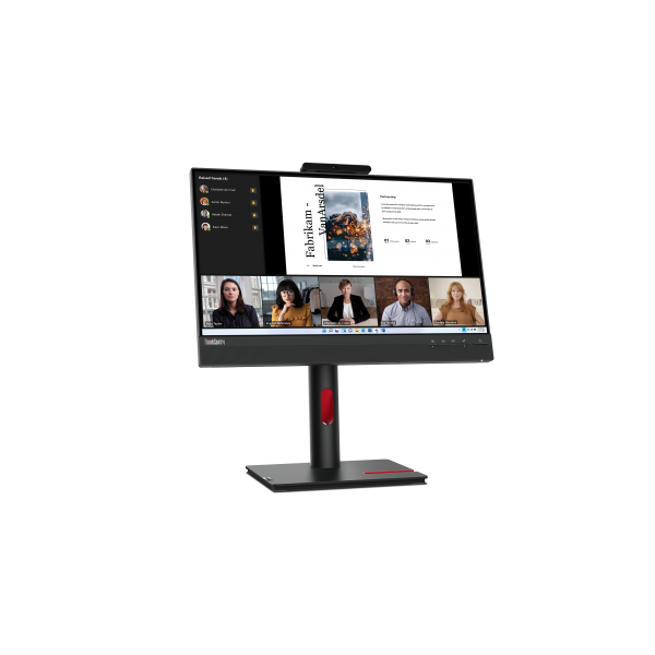 LENOVO MONITOR 21,5 LED IPS 16:9 FHD 6MS 250 CDM, PIVOT, DP/HDMI, WEBCAM, MULTIMEDIALE, TINY-IN-ONE