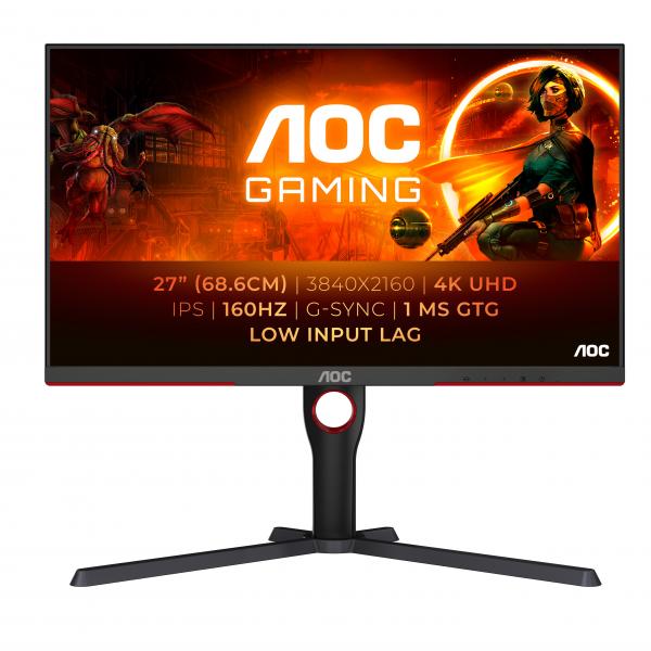 AOC MONITOR 27 LED IPS 16:9 1MS 400CDM PIVOT HDMI/DP