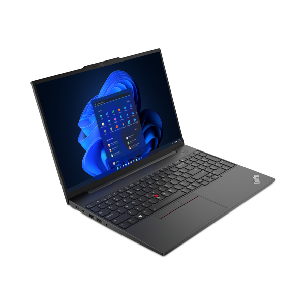 Lenovo ThinkPad E16 Intel Core i7 i7-1355U Computer portatile 40,6 cm (16") WUXGA 16 GB DDR4-SDRAM 512 GB SSD Wi-Fi 6 (802.11ax) Windows 11 Pro Nero