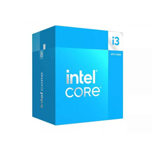 INTEL CPU 14TH GEN I3-14100F 3.5 GHZ 4 CORE 8 THREAD 12 MB CACHE LGA1700 SOCKET BOX