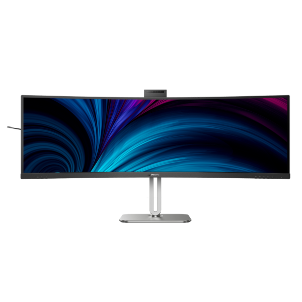 PHILIPS MONITOR CURVO 49 LED VA 32:9 4K UHD 4MS 450 CDM, REG ALTEZZA, USB-C DOCK, WEBCAM, DP/HDMI