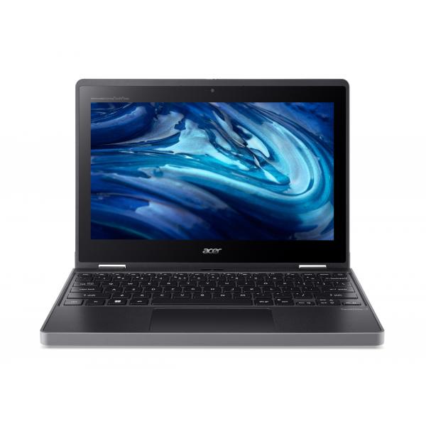 Acer TravelMate Spin B3 TMB311RN-33-TCO-C37C Ibrido (2 in 1) 29,5 cm (11.6") Touch screen Full HD Intel N N100 4 GB DDR5-SDRAM 128 GB SSD Wi-Fi 6 (802.11ax) Windows 11 Pro Education Nero