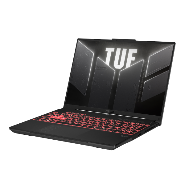 ASUS TUF Gaming A16 FA607PI-N3019W AMD Ryzen 9 7845HX Computer portatile 40,6 cm (16") WUXGA 16 GB DDR5-SDRAM 1 TB SSD NVIDIA GeForce RTX 4070 Wi-Fi 6 (802.11ax) Windows 11 Home Grigio