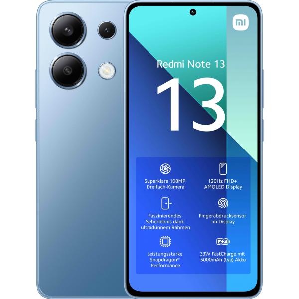 Xiaomi Redmi Note 13 6+128GB 6.67" NFC Ice Blue DS EU