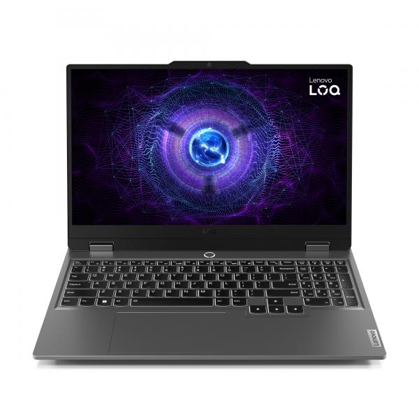 Lenovo LOQ 15IRX9 Intel Core i7 i7-13650HX Computer portatile 39,6 cm (15.6") Wide Quad HD 16 GB DDR5-SDRAM 1 TB SSD NVIDIA GeForce RTX 4060 Wi-Fi 6 (802.11ax) Windows 11 Home Grigio