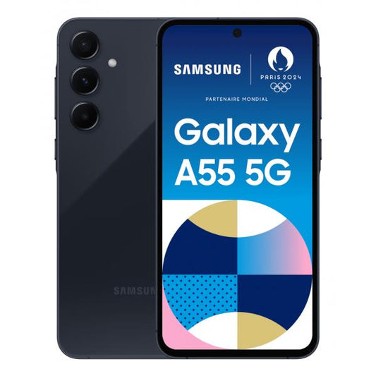 Samsung Galaxy A55 5G 16,8 cm (6.6") Dual SIM ibrida USB tipo-C 8 GB 128 GB 5000 mAh Blu marino