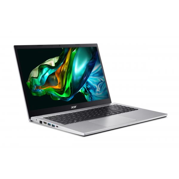 Acer Aspire 3 A315-44P-R1UM AMD Ryzen 7 5700U Computer portatile 39,6 cm (15.6") Full HD 8 GB DDR4-SDRAM 512 GB SSD Wi-Fi 6 (802.11ax) Argento