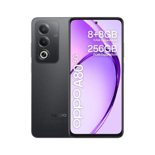 OPPO A80 8+256GB 6.67" Starry Black 5G ITA