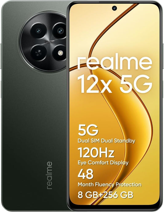 REALME 12X 5G GLOWING BLACK