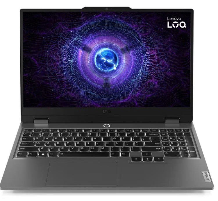 Lenovo LOQ 15IRX9 Intel Core i7 i7-13650HX Computer portatile 39,6 cm (15.6") Full HD 16 GB DDR5-SDRAM 1 TB SSD NVIDIA GeForce RTX 4060 Wi-Fi 6 (802.11ax) Windows 11 Home Grigio