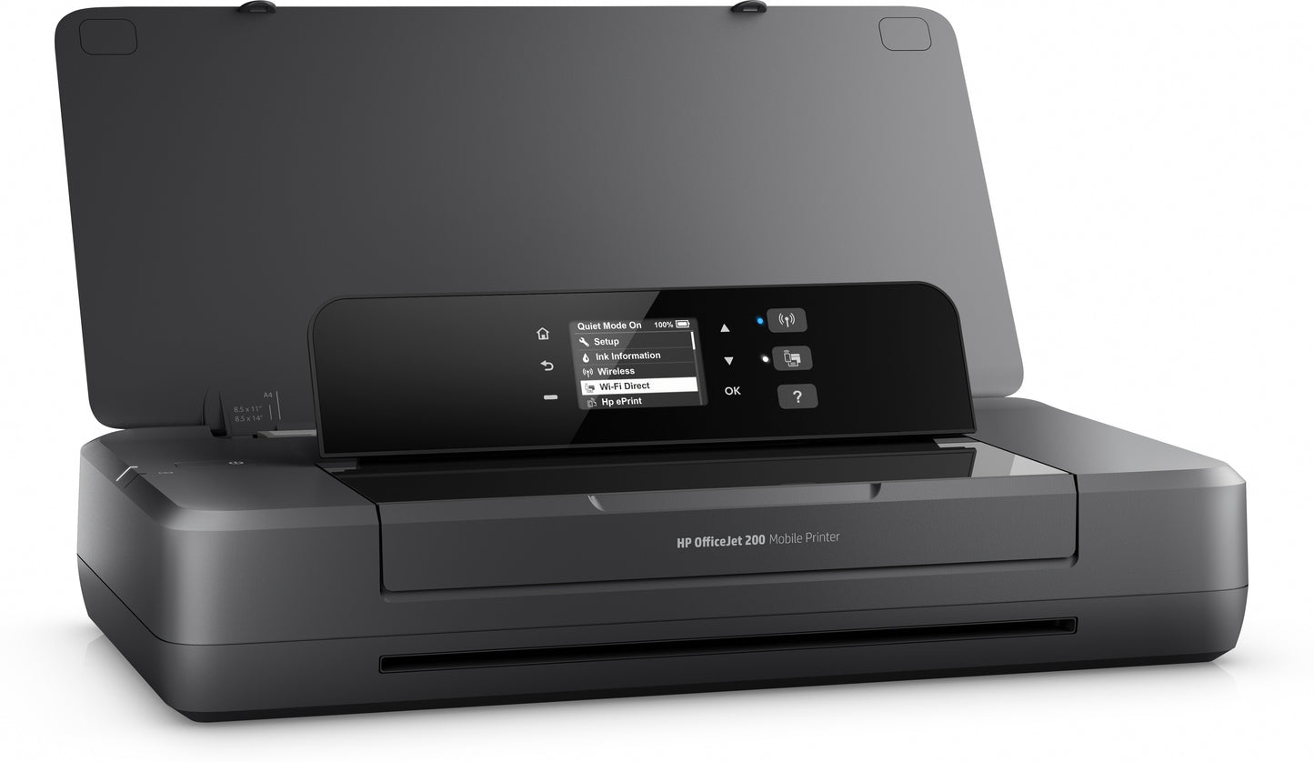 HP STAMP. INK A4 COLORE, OFFICEJET MOBILE 200, 20PPM 1200DPI, USB/WIFI