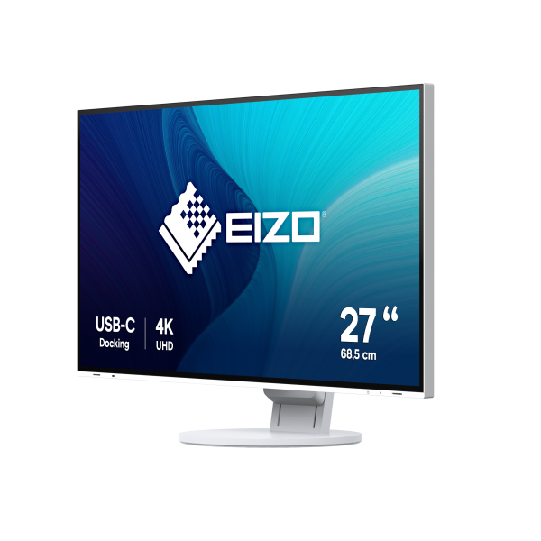 EIZO MONITOR 27 LED IPS 16:9 4K UHD 14MS 350 CDM, DP/HDMI, PIVOT, USB-C, MULTIMEDIALE, FLEXSCAN EV27